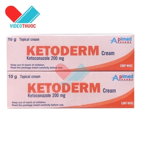 Ketoderm Cream 10g của Apimed