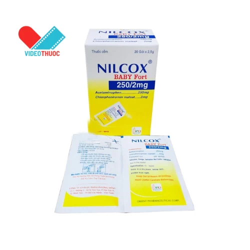 Nilcox Baby Fort 250/2mg