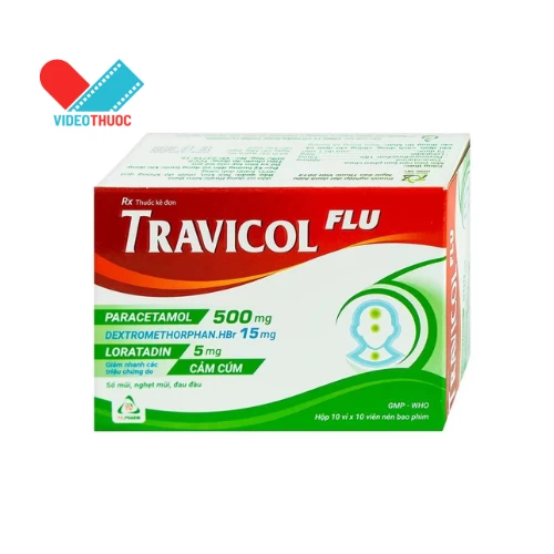 Travicol Flu Vỉ